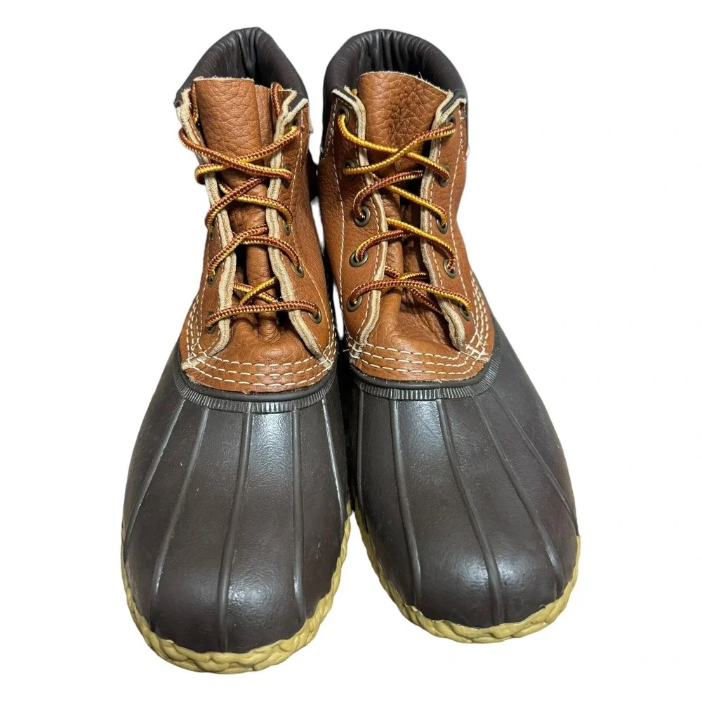 LL Bean Bean Boot Brown Leather 6